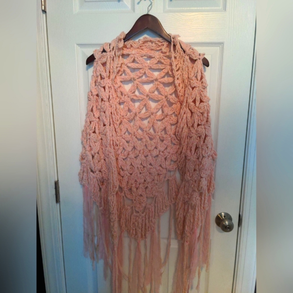 Cecilia de Bucourt Shawl As Seen On Jessica Simpson in Newlyweds ORIGINAL Y2k